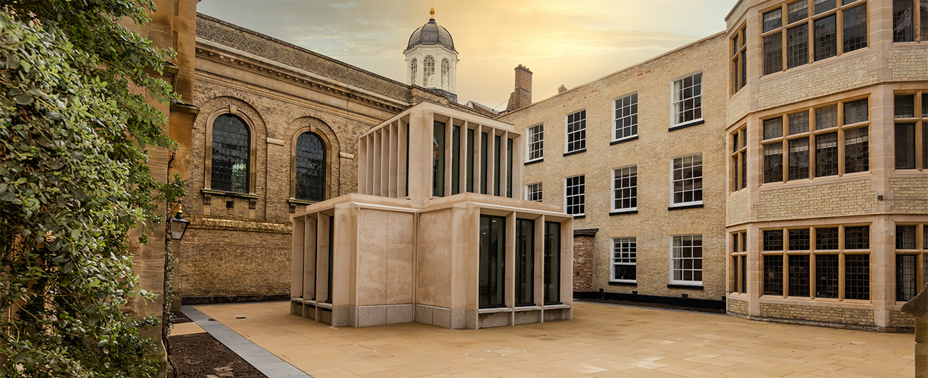 External of the WongAvery Gallery in Cambridge